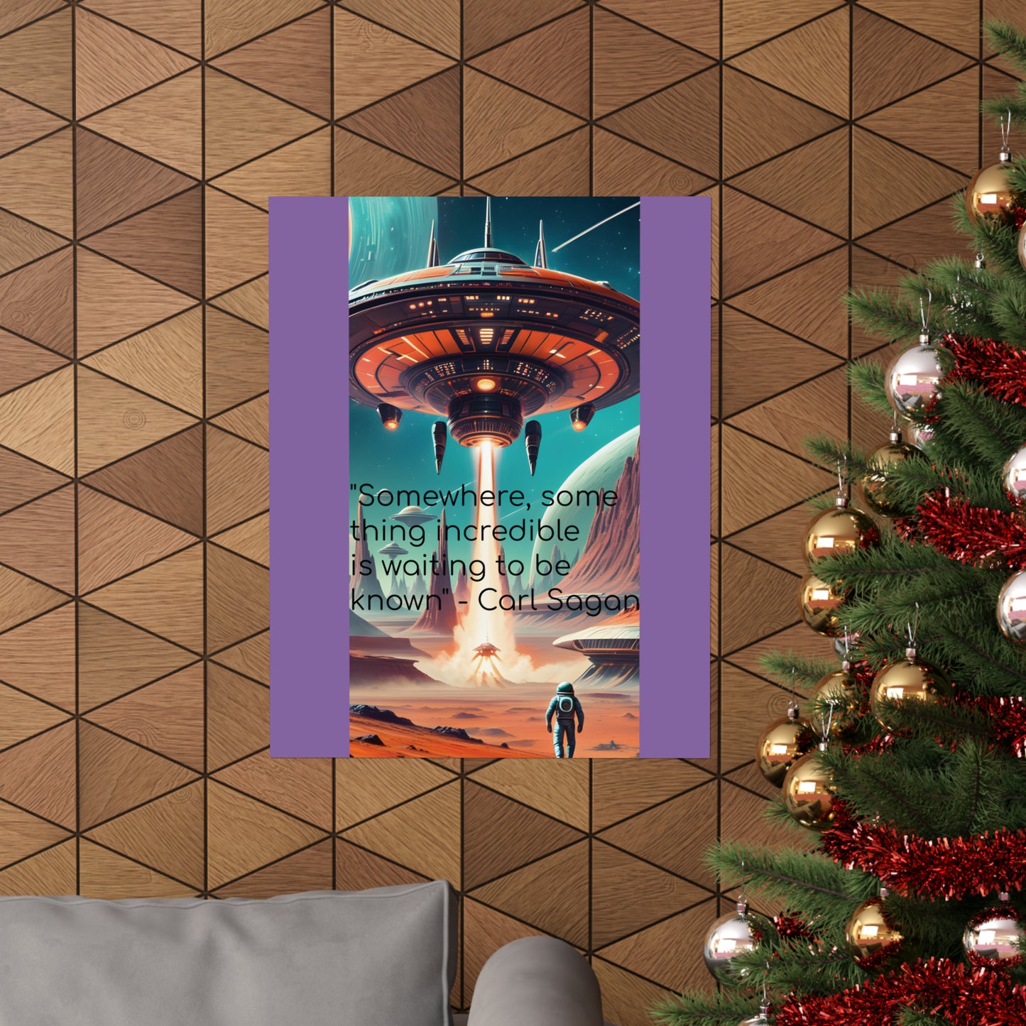 " Out of this World" Matte Vertical Posters