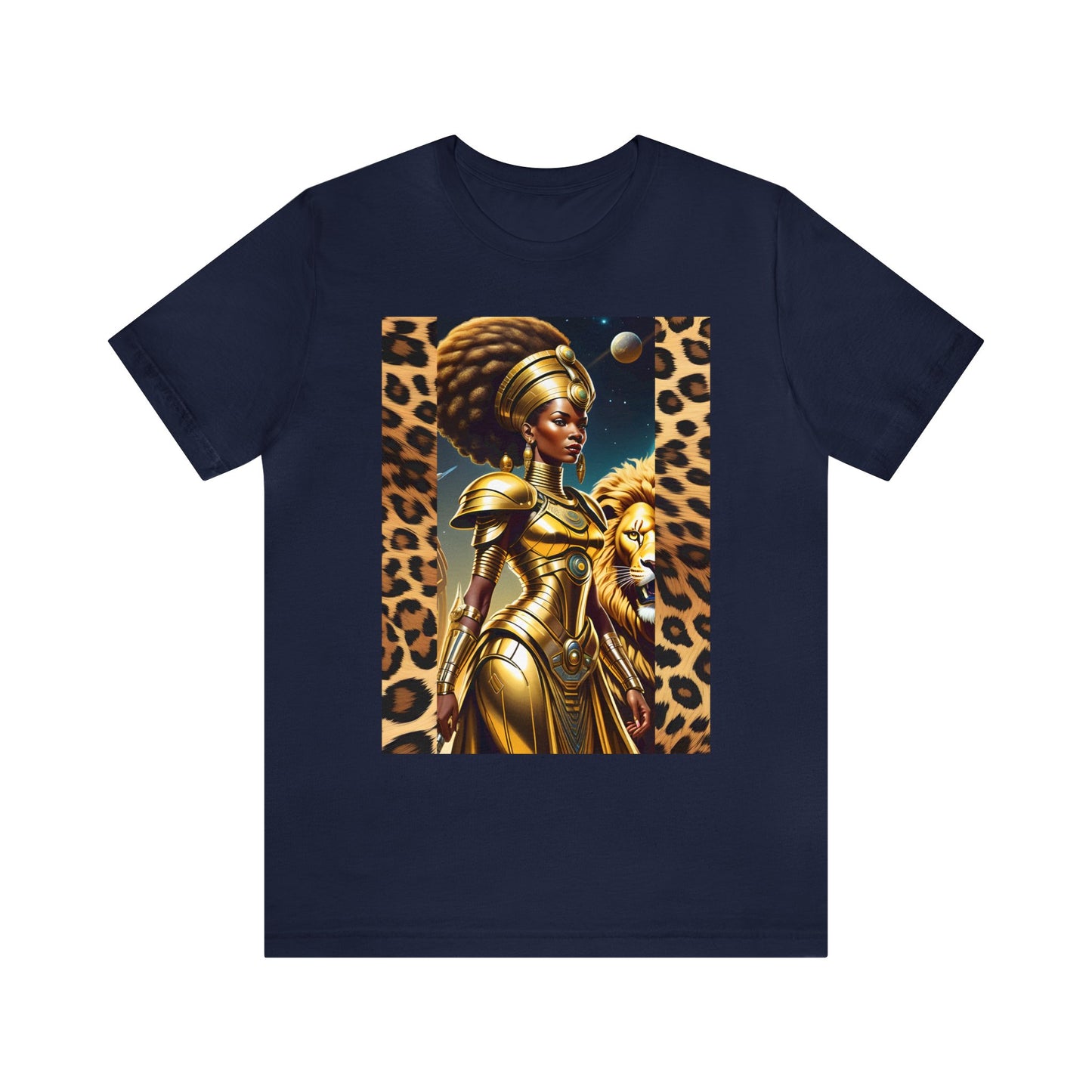 "Golden Warrior" Unisex Jersey Short Sleeve Tee