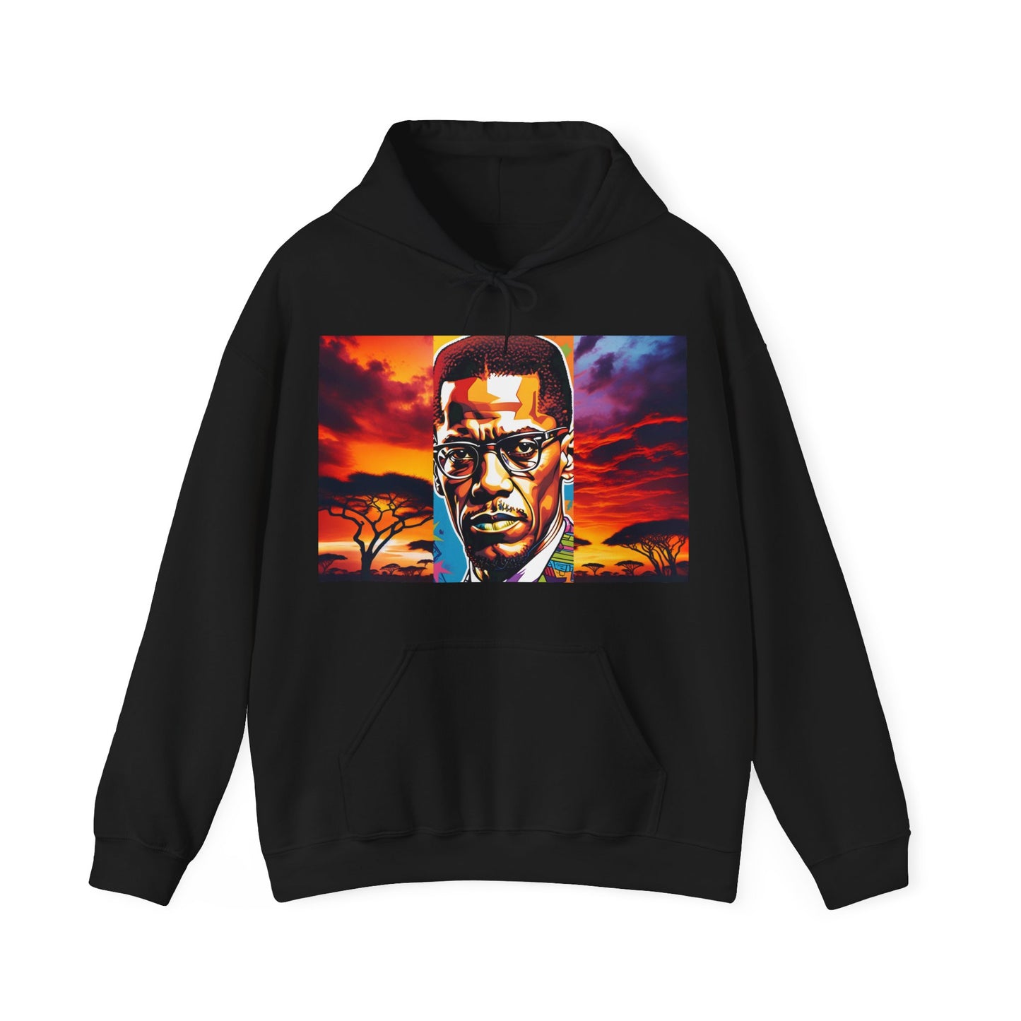 Malcolm X Unisex Heavy Blend™ Hooded Sweatshirt