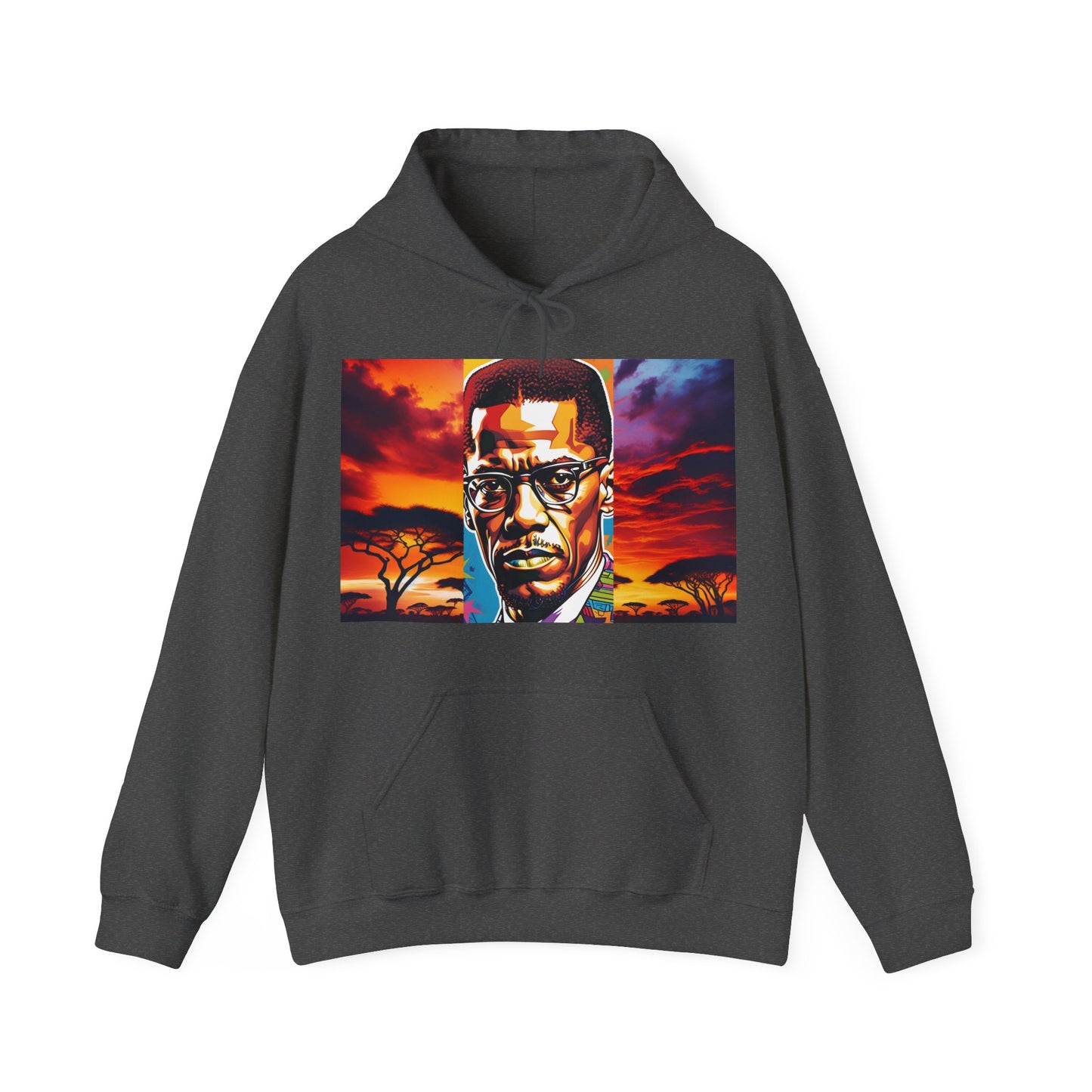 Malcolm X Unisex Heavy Blend™ Hooded Sweatshirt