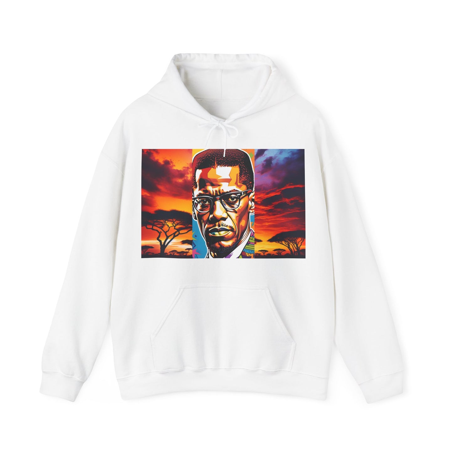 Malcolm X Unisex Heavy Blend™ Hooded Sweatshirt