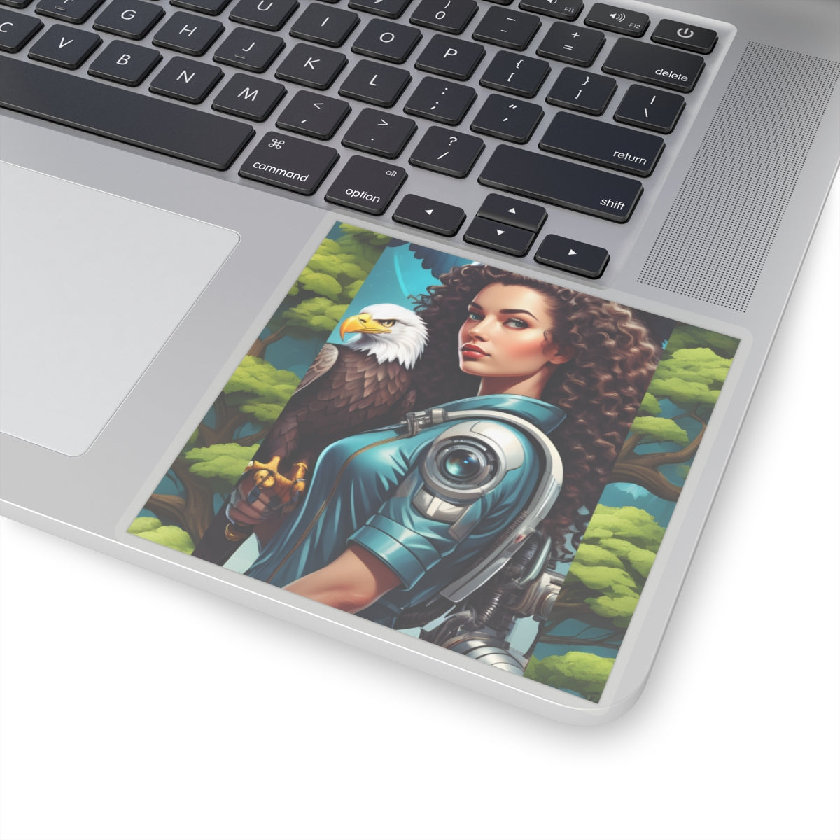 "Woman Falconer" Sticker