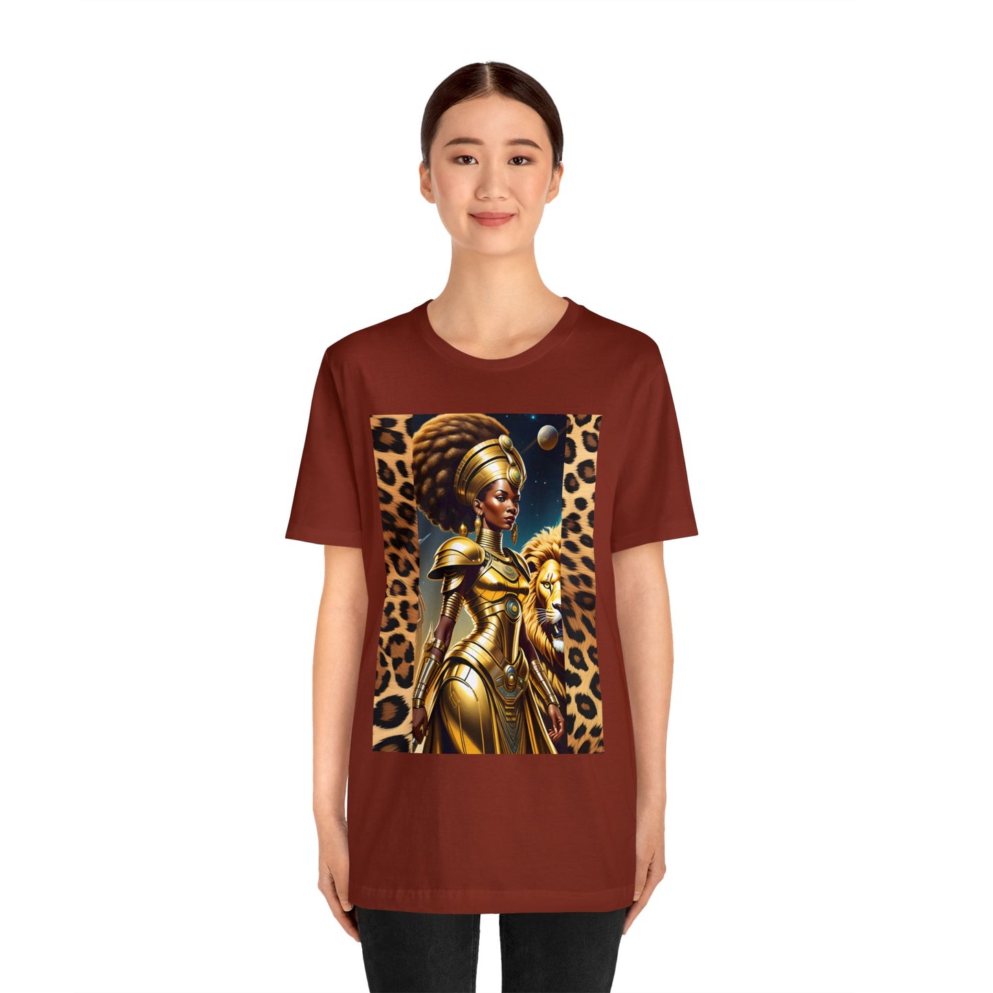 "Golden Warrior" Unisex Jersey Short Sleeve Tee