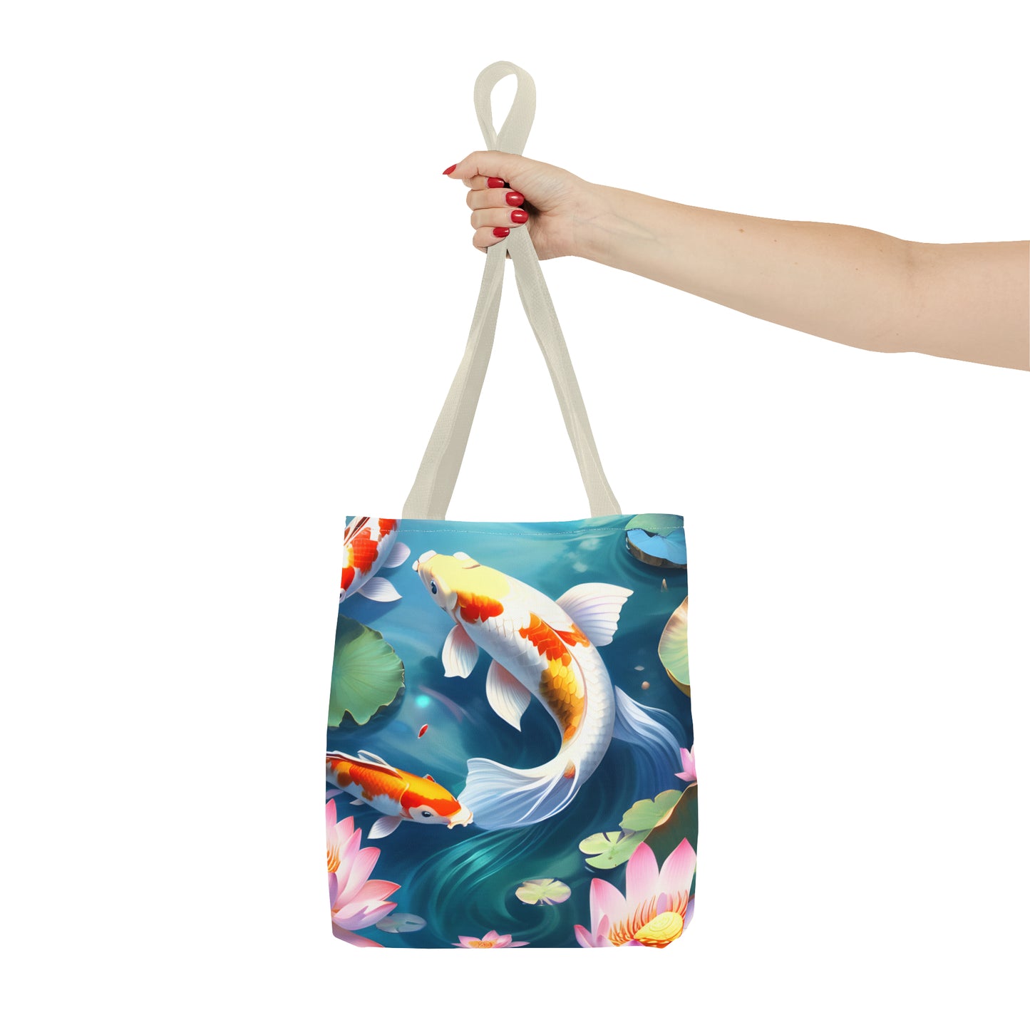 "Koi Fish" Tote Bag (AOP)