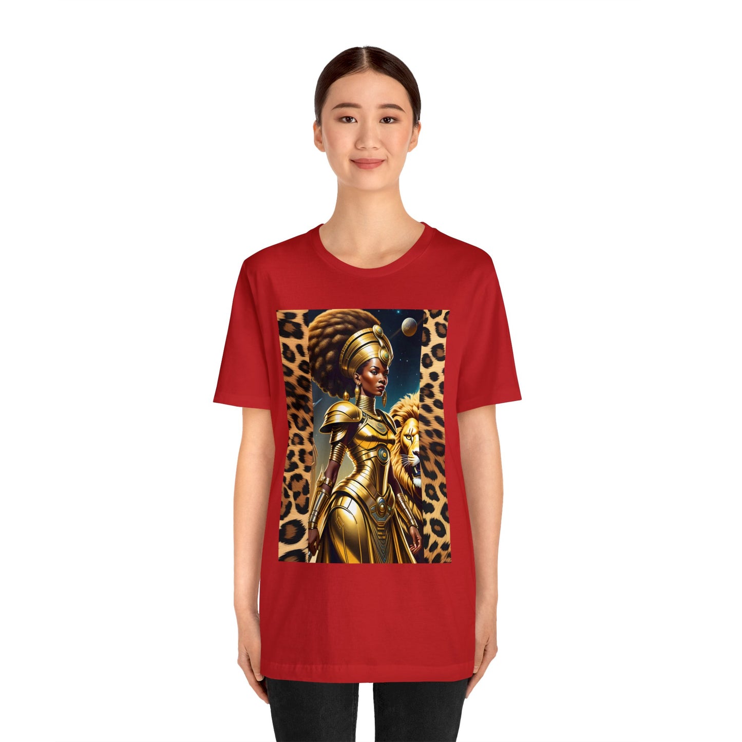 "Golden Warrior" Unisex Jersey Short Sleeve Tee