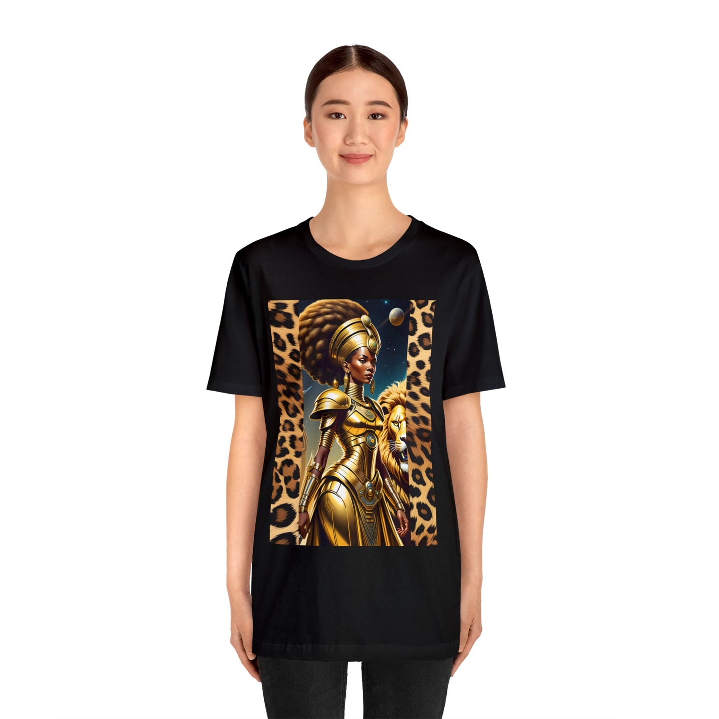 "Golden Warrior" Unisex Jersey Short Sleeve Tee