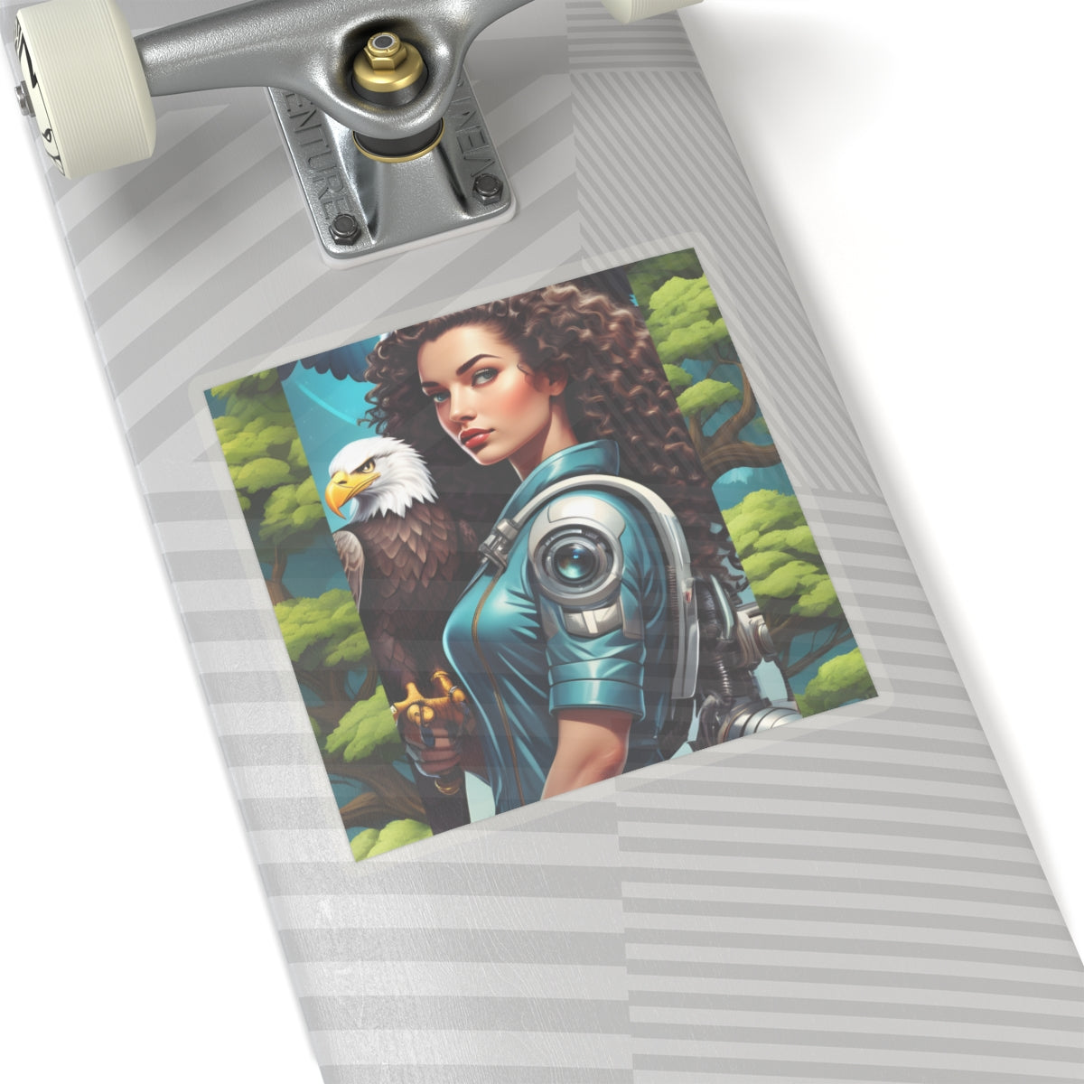 "Woman Falconer" Sticker