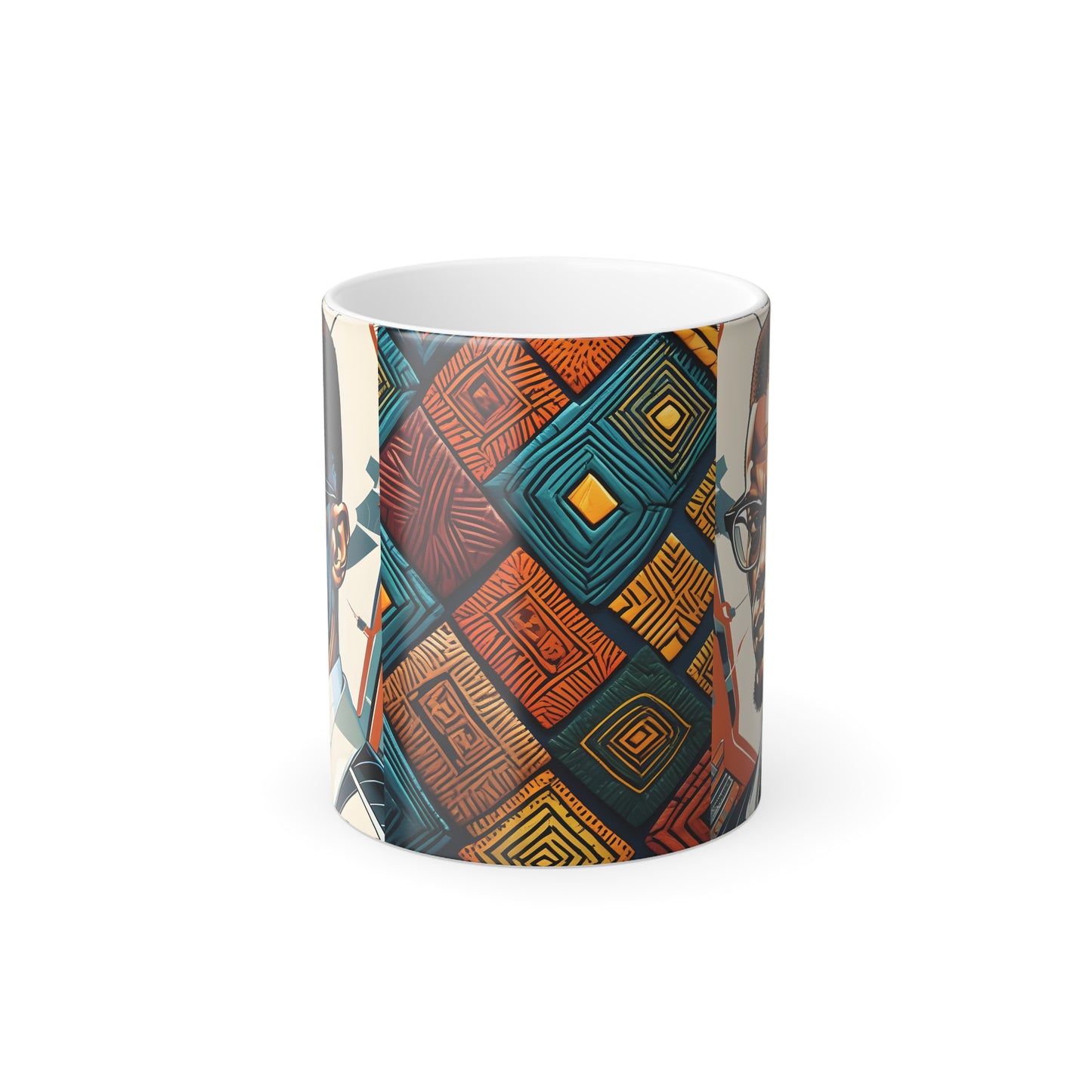 Malcolm X Color Morphing Mug, 11oz