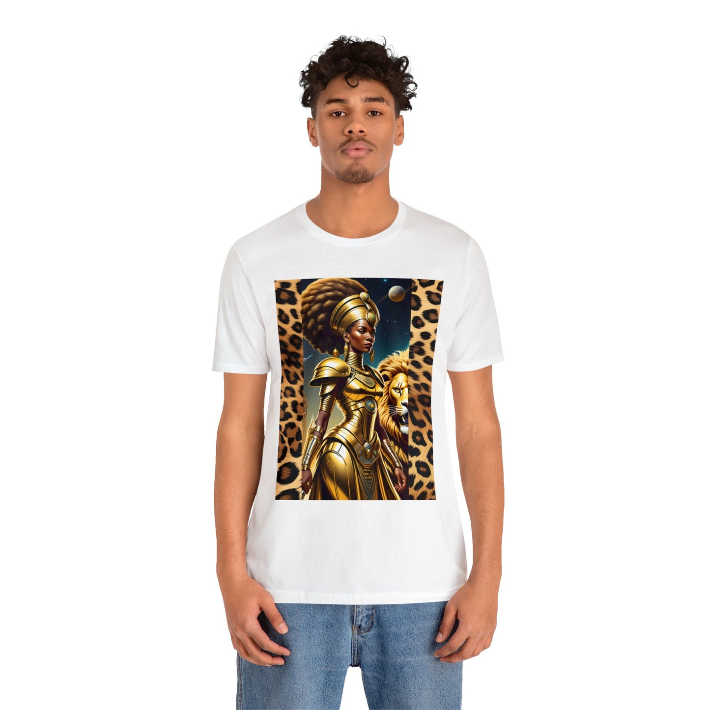 "Golden Warrior" Unisex Jersey Short Sleeve Tee