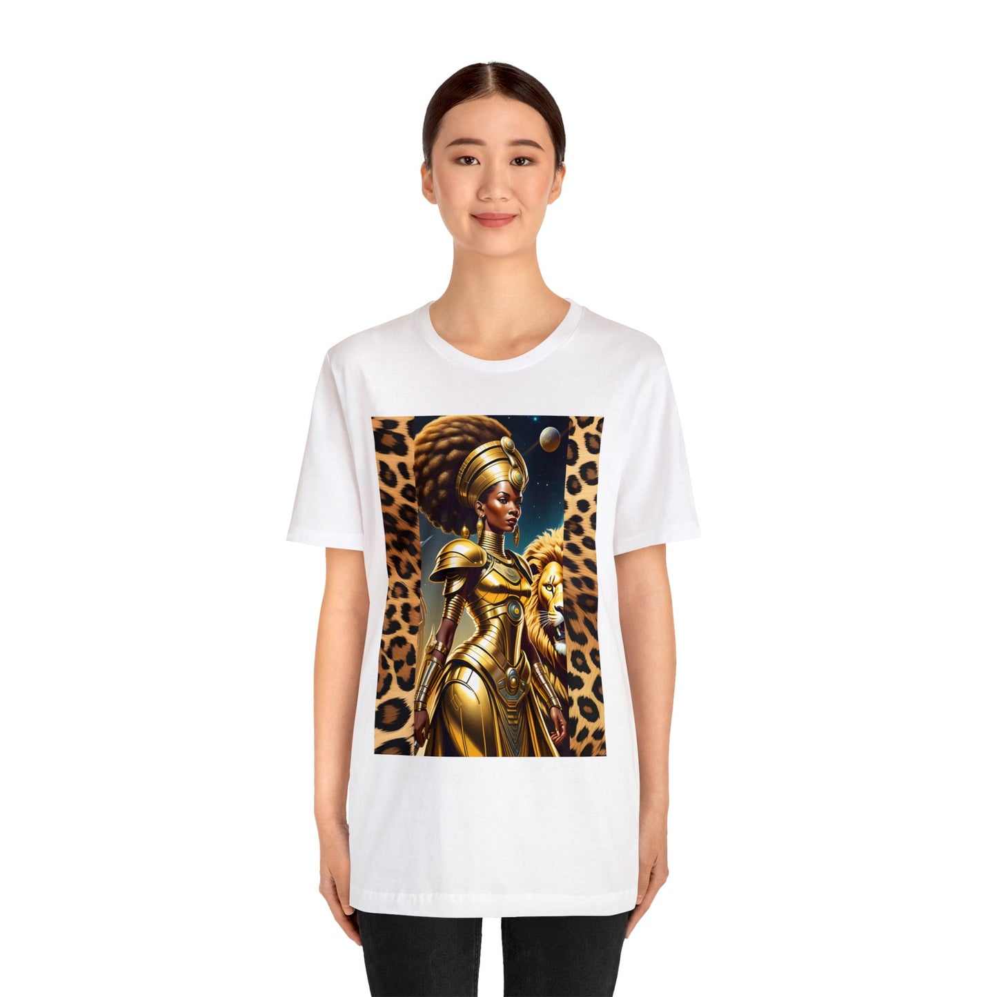 "Golden Warrior" Unisex Jersey Short Sleeve Tee