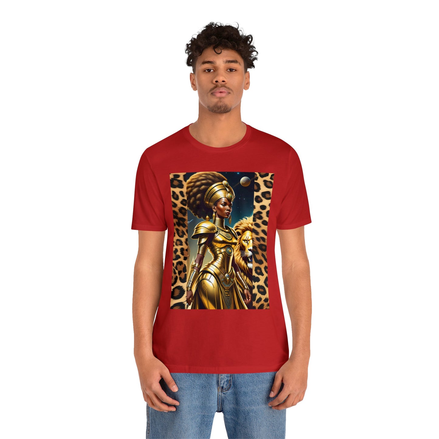 "Golden Warrior" Unisex Jersey Short Sleeve Tee