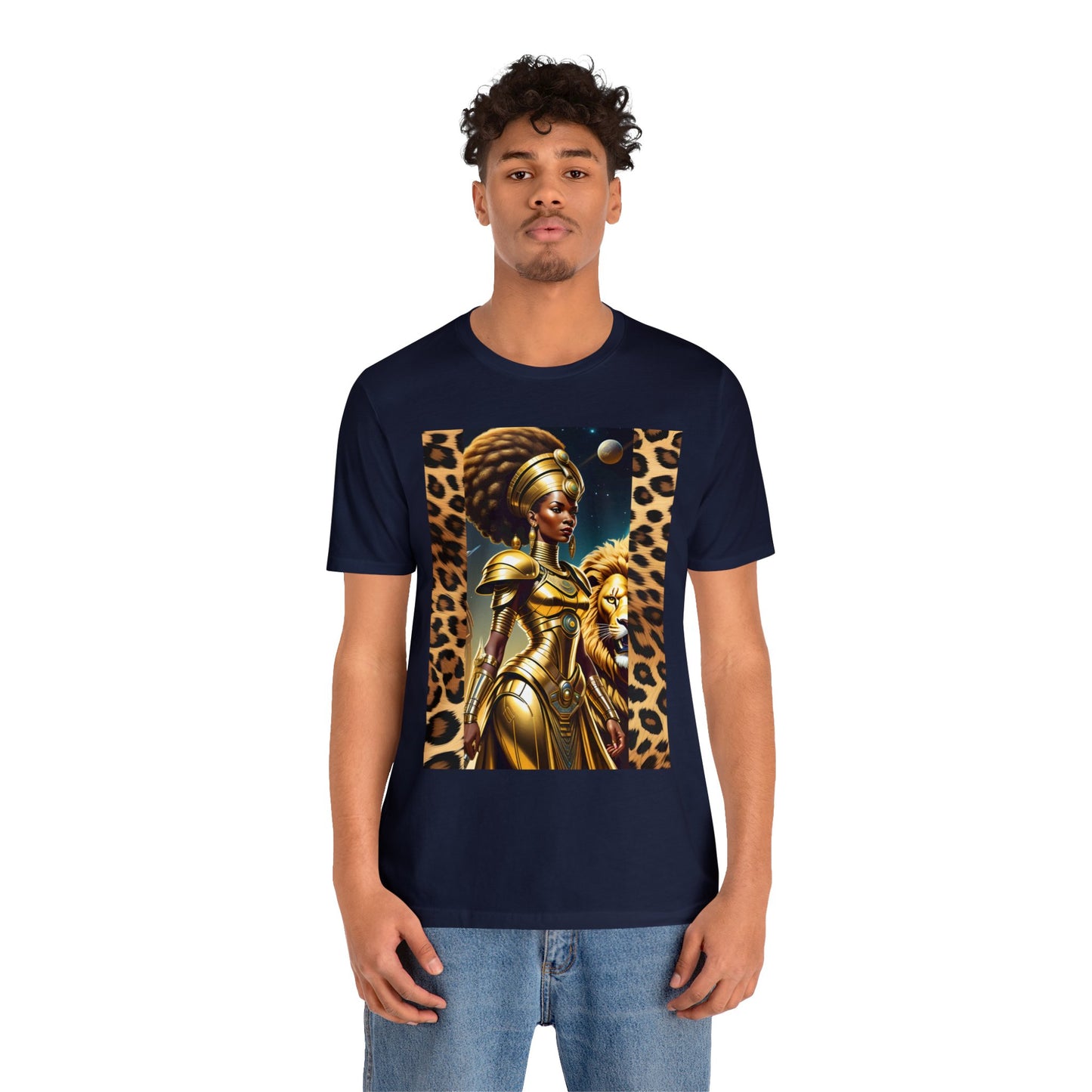 "Golden Warrior" Unisex Jersey Short Sleeve Tee