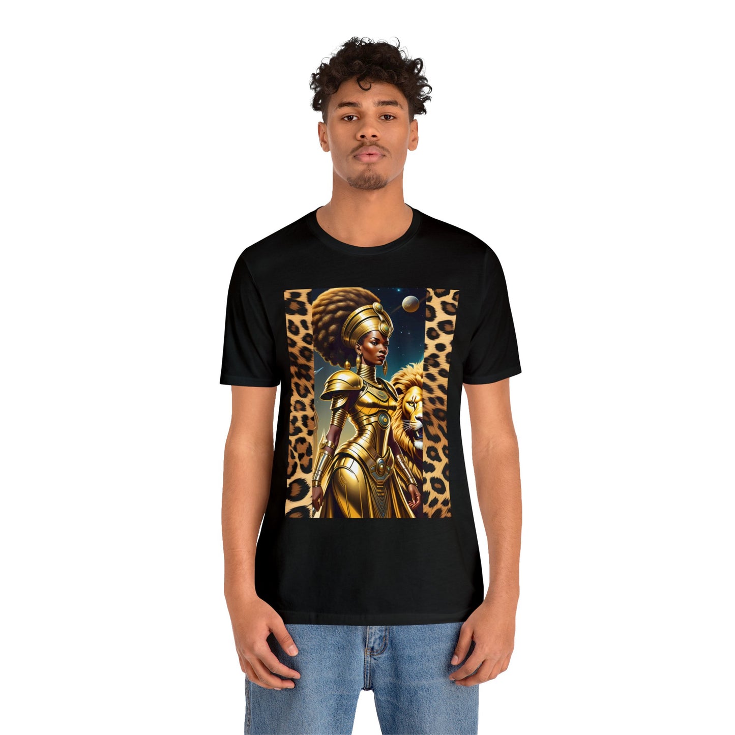 "Golden Warrior" Unisex Jersey Short Sleeve Tee