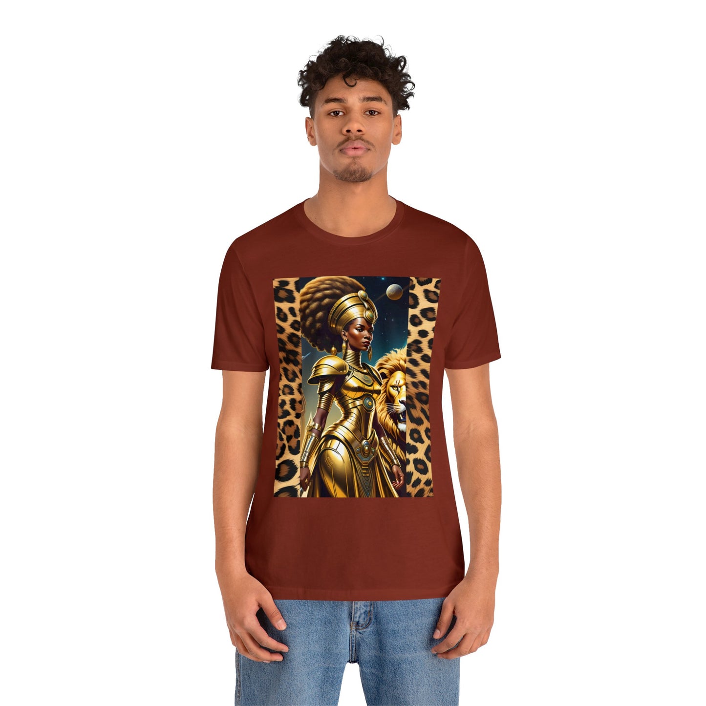 "Golden Warrior" Unisex Jersey Short Sleeve Tee