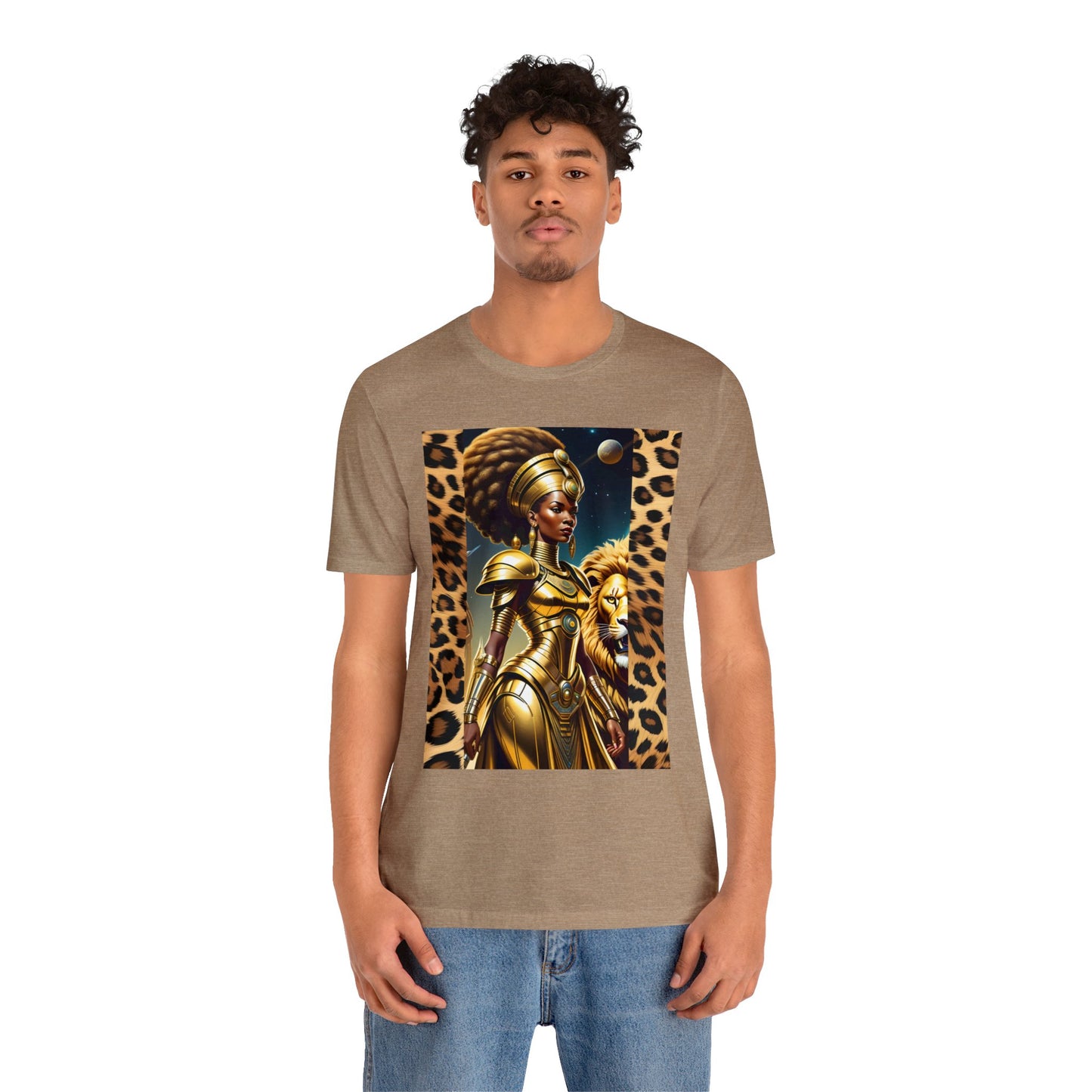 "Golden Warrior" Unisex Jersey Short Sleeve Tee